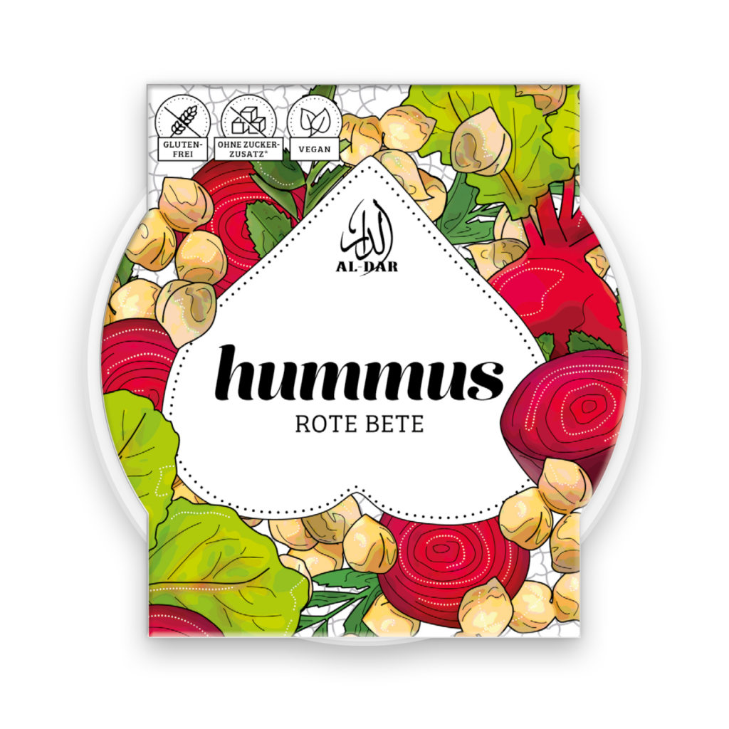 AL-DAR Hummus Rote Bete